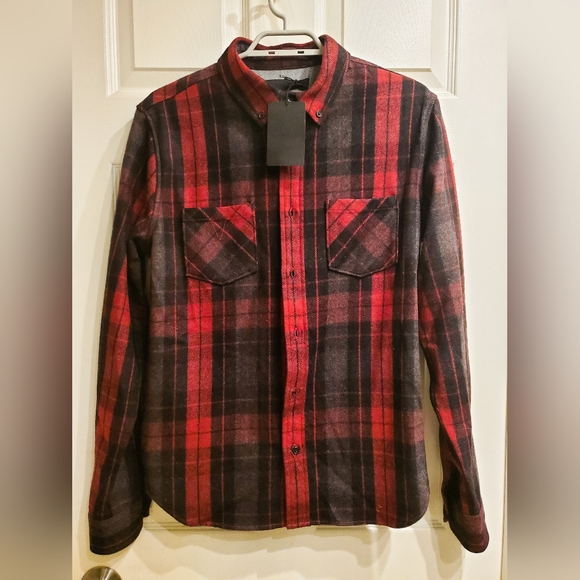 BLVCK SCVLE denim flannel - Picture 2 of 8